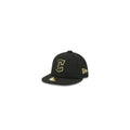Cleveland Guardians Gold Logo Mini 59FIFTY Fitted Hat