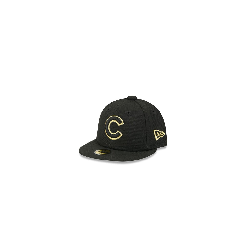 Chicago Cubs Gold Logo Mini 59FIFTY Fitted Hat