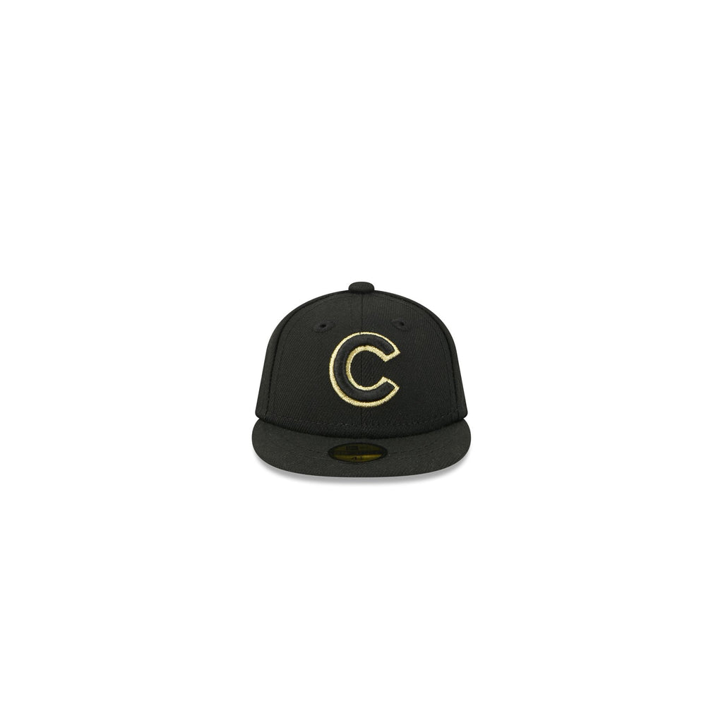Chicago Cubs Gold Logo Mini 59FIFTY Fitted Hat