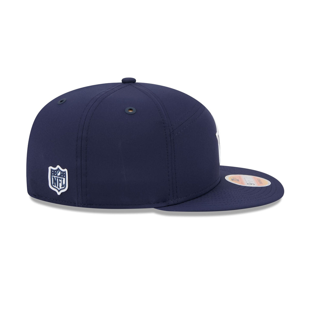 Dallas Cowboys 2026 Sideline Split Panel 9FIFTY Snapback Hat