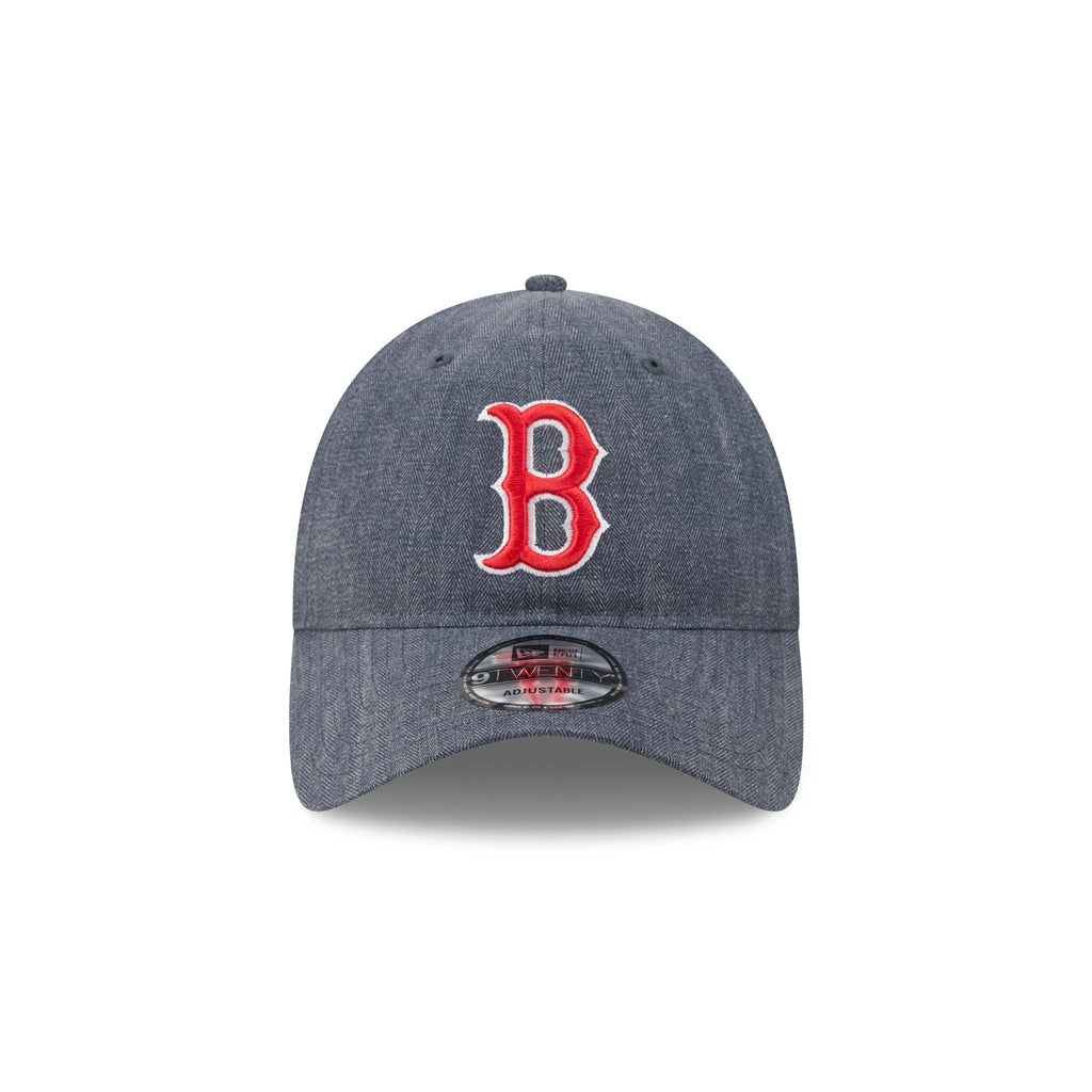 Boston Red Sox Herringbone Team Colors 9TWENTY Adjustable Hat