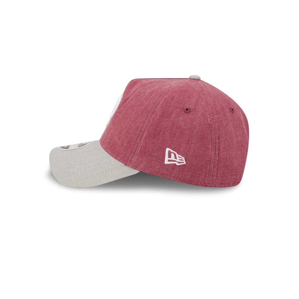 Philadelphia Phillies Herringbone Team Colors 9FORTY A-Frame Adjustable Hat