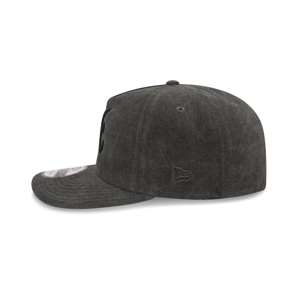 Atlanta Braves Black Pigment Dye 19TWENTY Snapback Hat