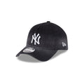New York Yankees Washed Black Denim 9FORTY A-Frame Unstructured Snapback Hat