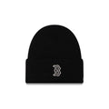 Boston Red Sox Cashmere Black Cuffless Knit Beanie Hat