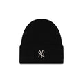 New York Yankees Cashmere Black Cuffless Knit Beanie Hat