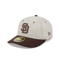 San Diego Padres Moon Herringbone Retro Crown 59FIFTY Fitted Hat