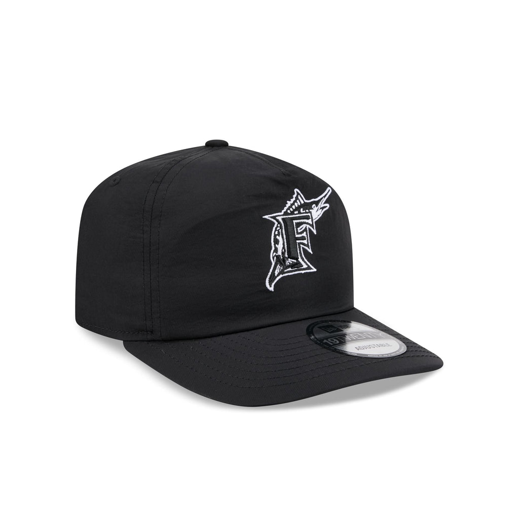 Miami Marlins Nylon Black 19TWENTY Adjustable Hat