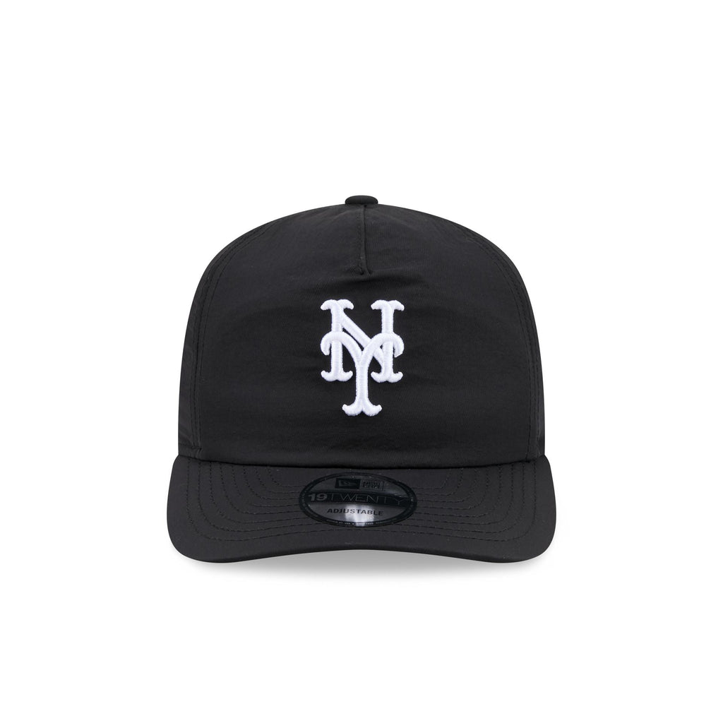 New York Mets Nylon Black 19TWENTY Adjustable Hat