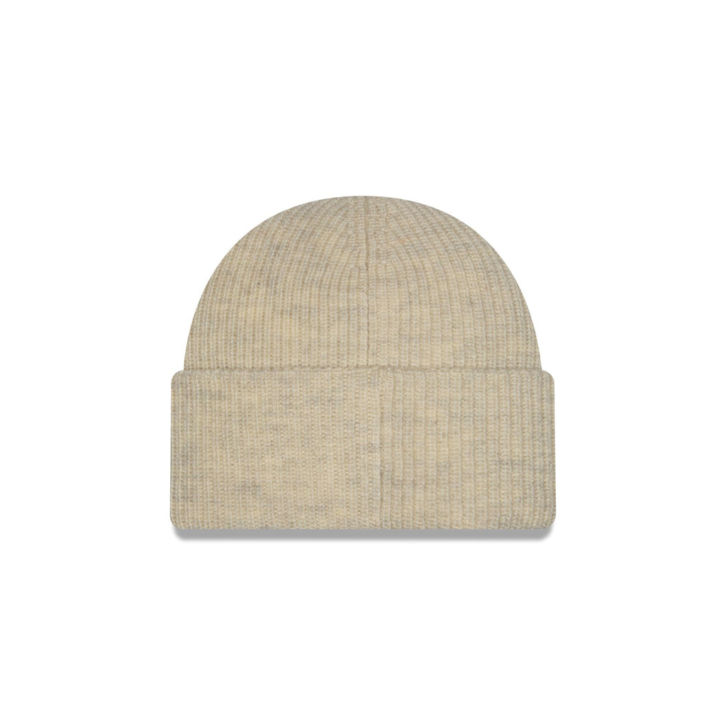 Los Angeles Lakers Woolen Heather Gray Short Cuff Knit Beanie Hat