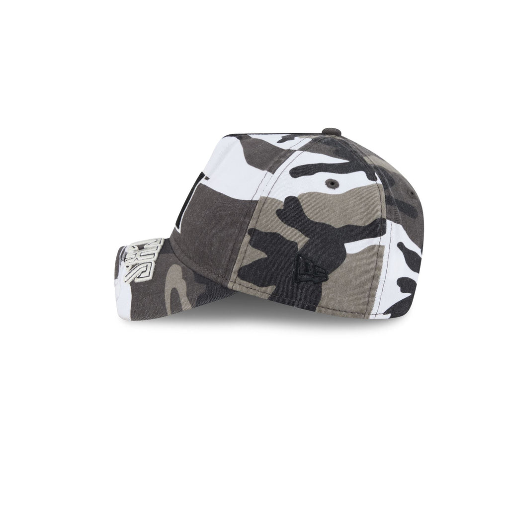 Arizona Diamondbacks Washed Camo 9FORTY A-Frame Unstructured Cut-Off Visor Snapback Hat