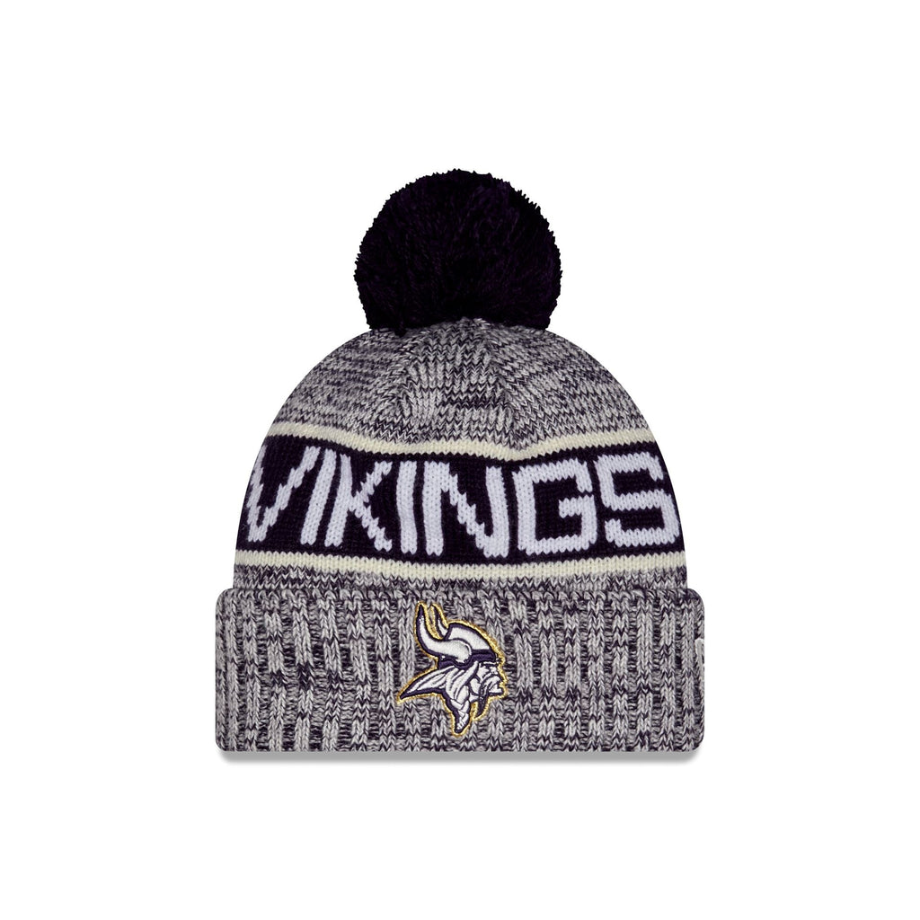 Minnesota Vikings 2026 Rivalries Fan Pack Pom Knit Hat