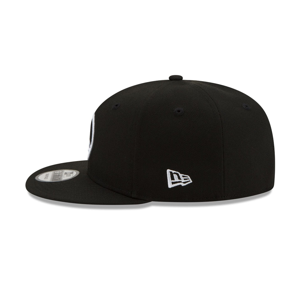 Golden State Warriors Basic Black & White 9FIFTY Snapback Hat