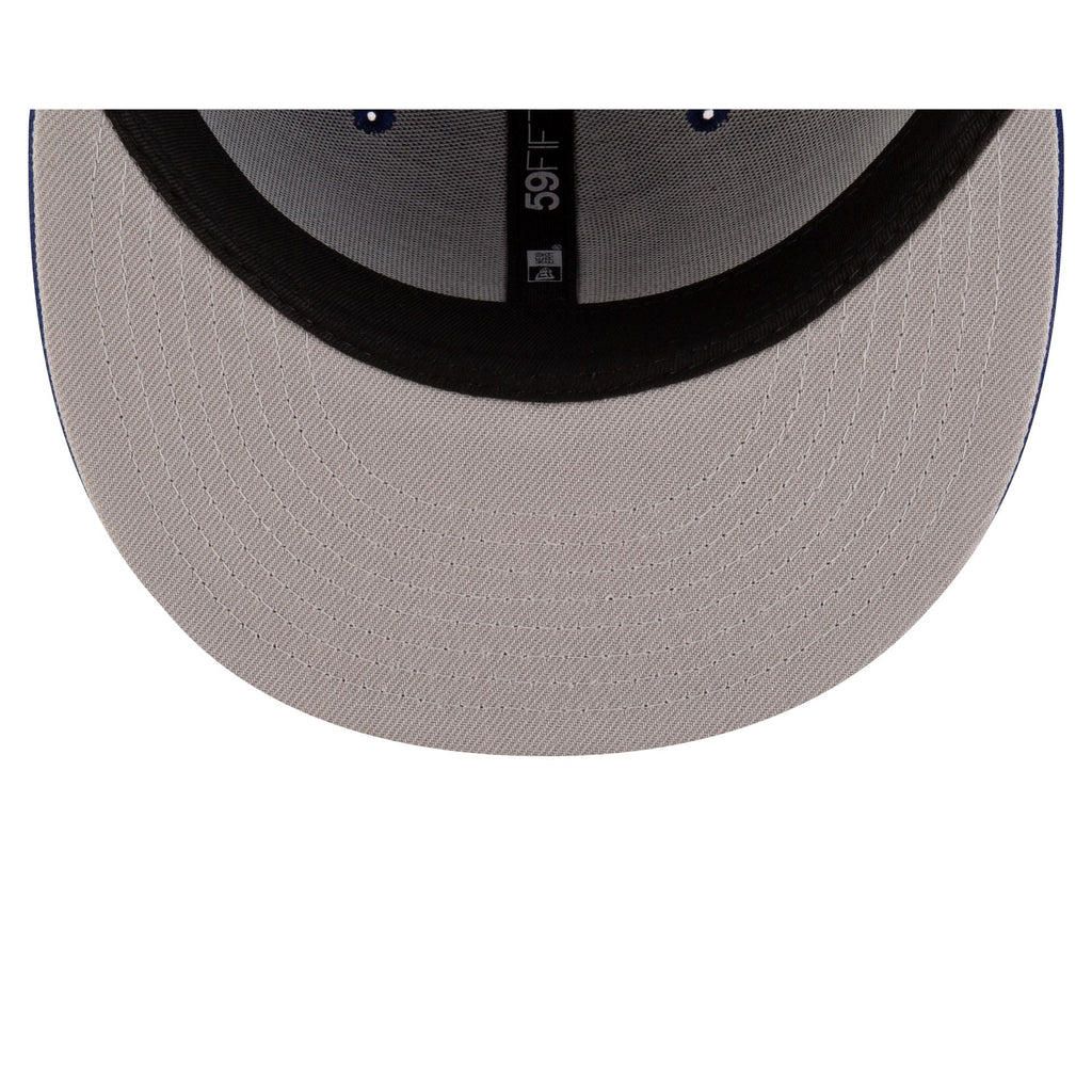 Los Angeles Dodgers 2024 World Series Champions Script Side Patch 59FIFTY Fitted Hat
