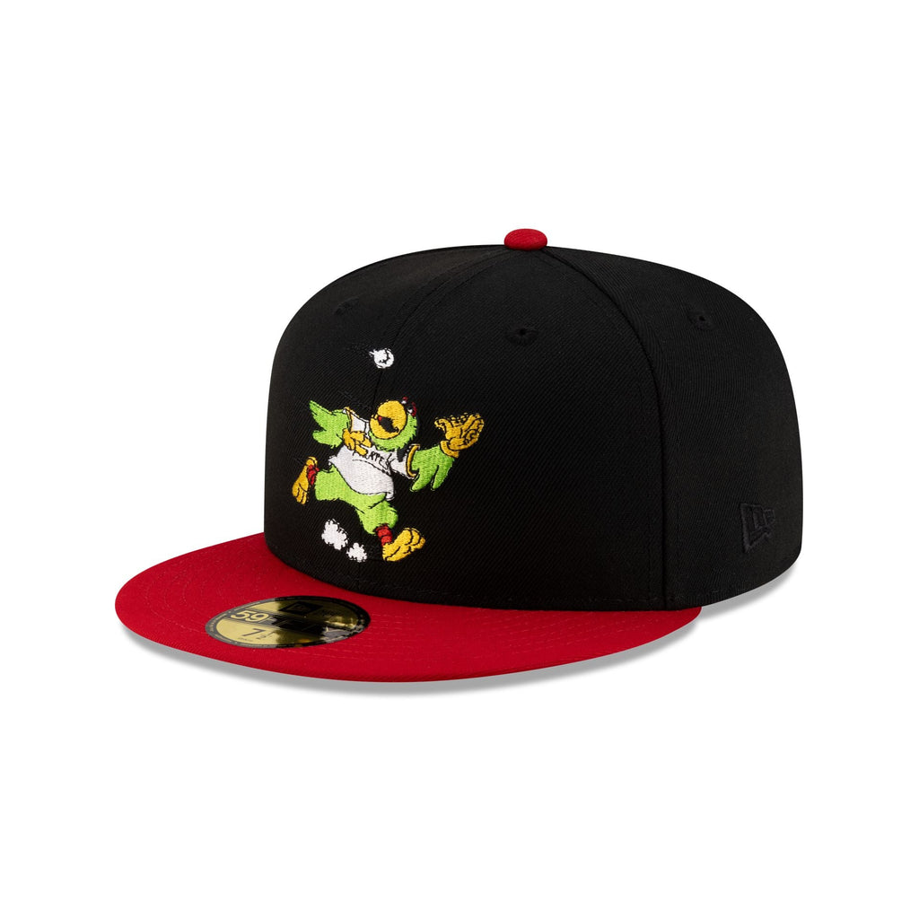 Pittsburgh Pirates Mascot Black 59FIFTY Fitted Hat