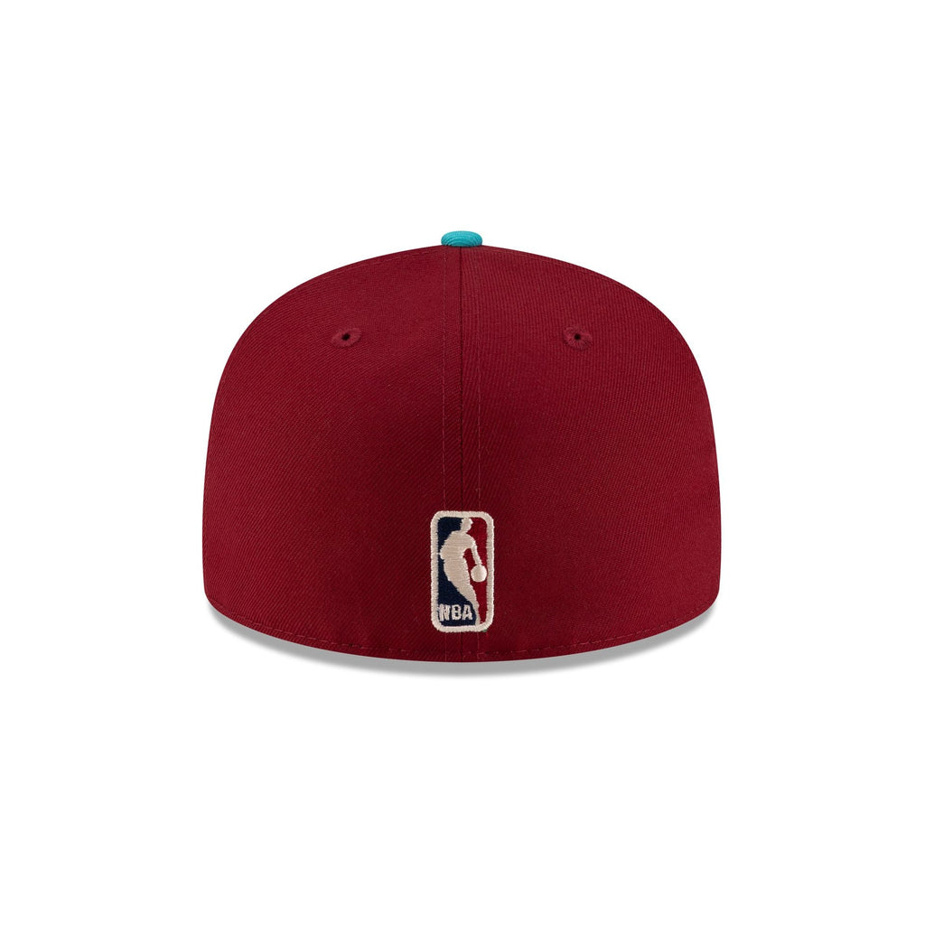 Detroit Pistons 1996-2001 Hardwood Classics Sign Stack 59FIFTY Fitted Hat