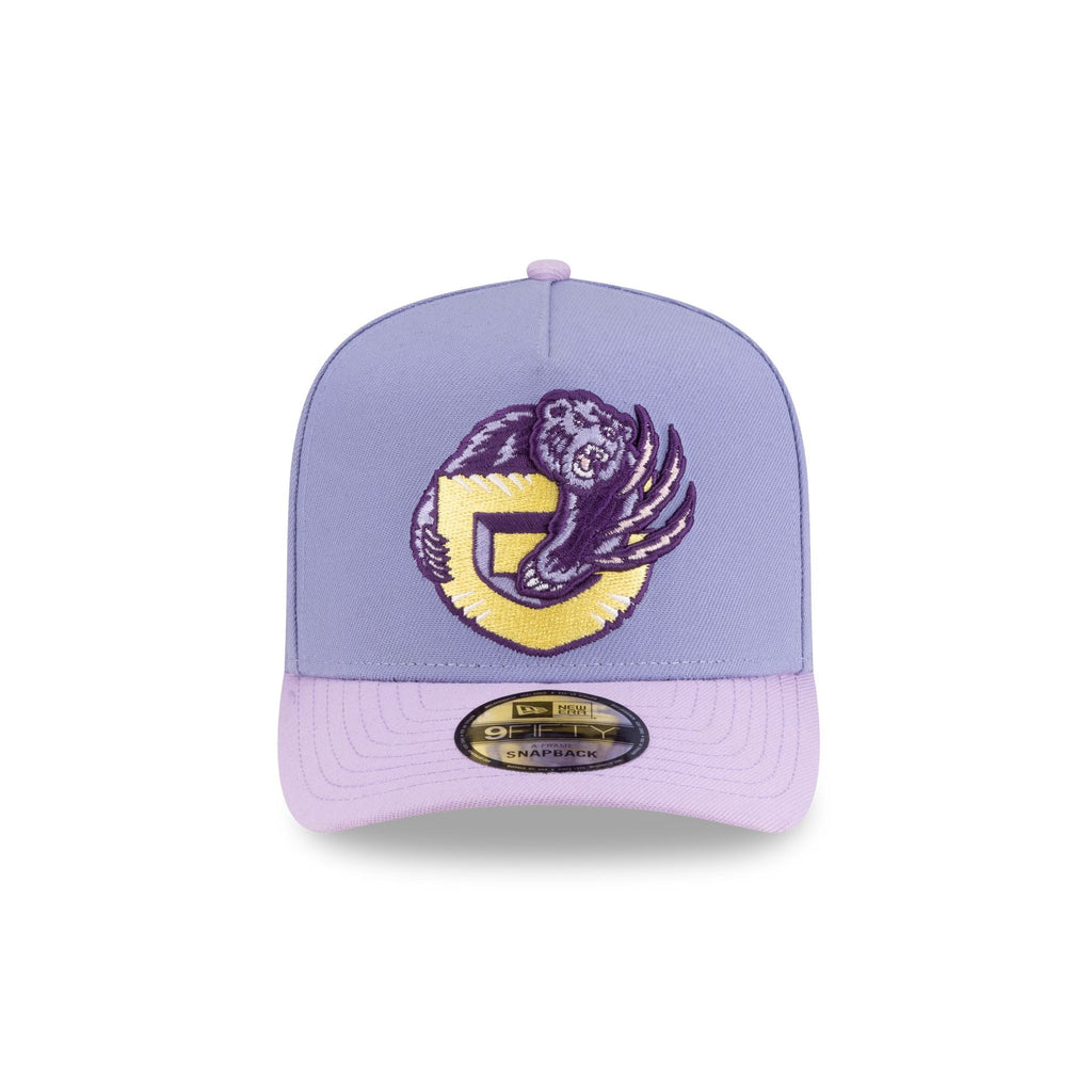 Vancouver Grizzlies Hardwood Classics Lavender Purple 9FIFTY A-Frame Snapback Hat