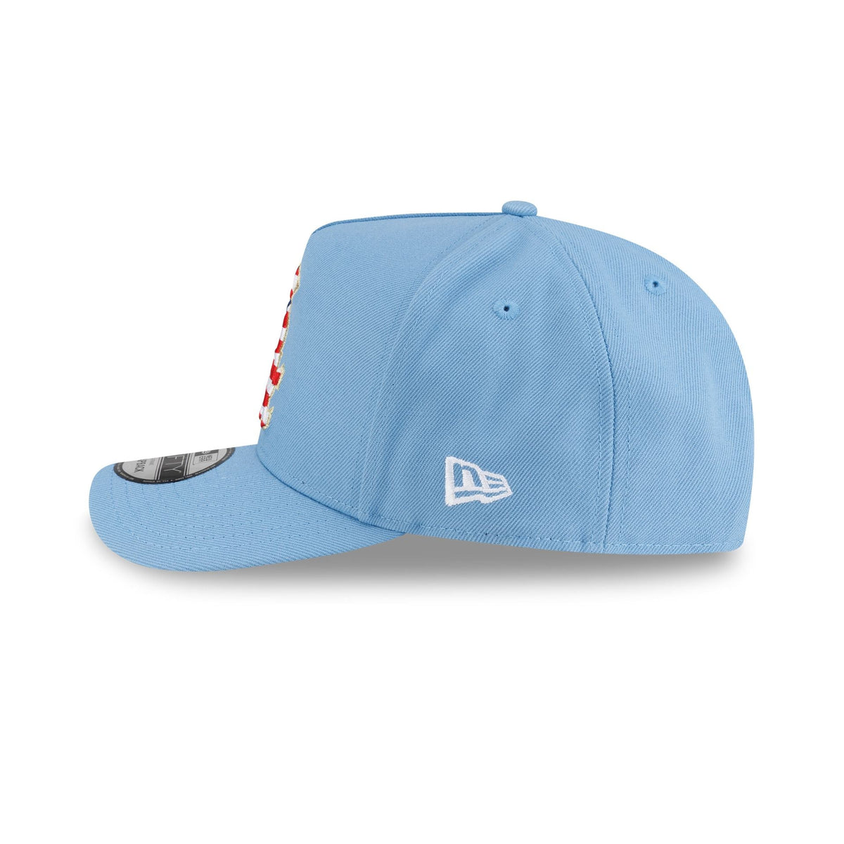 Chicago White Sox Red. White & Blue 9FIFTY A-Frame Snapback Hat