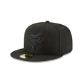 Toronto Blue Jays Blackout Basic 59FIFTY Fitted Hat