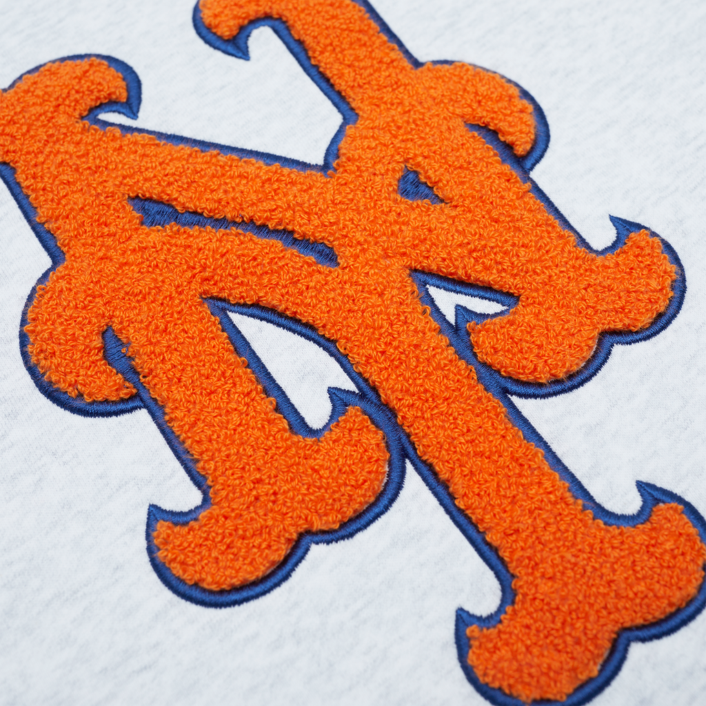 New York or Nowhere x New York Mets White Full-Zip Hoodie