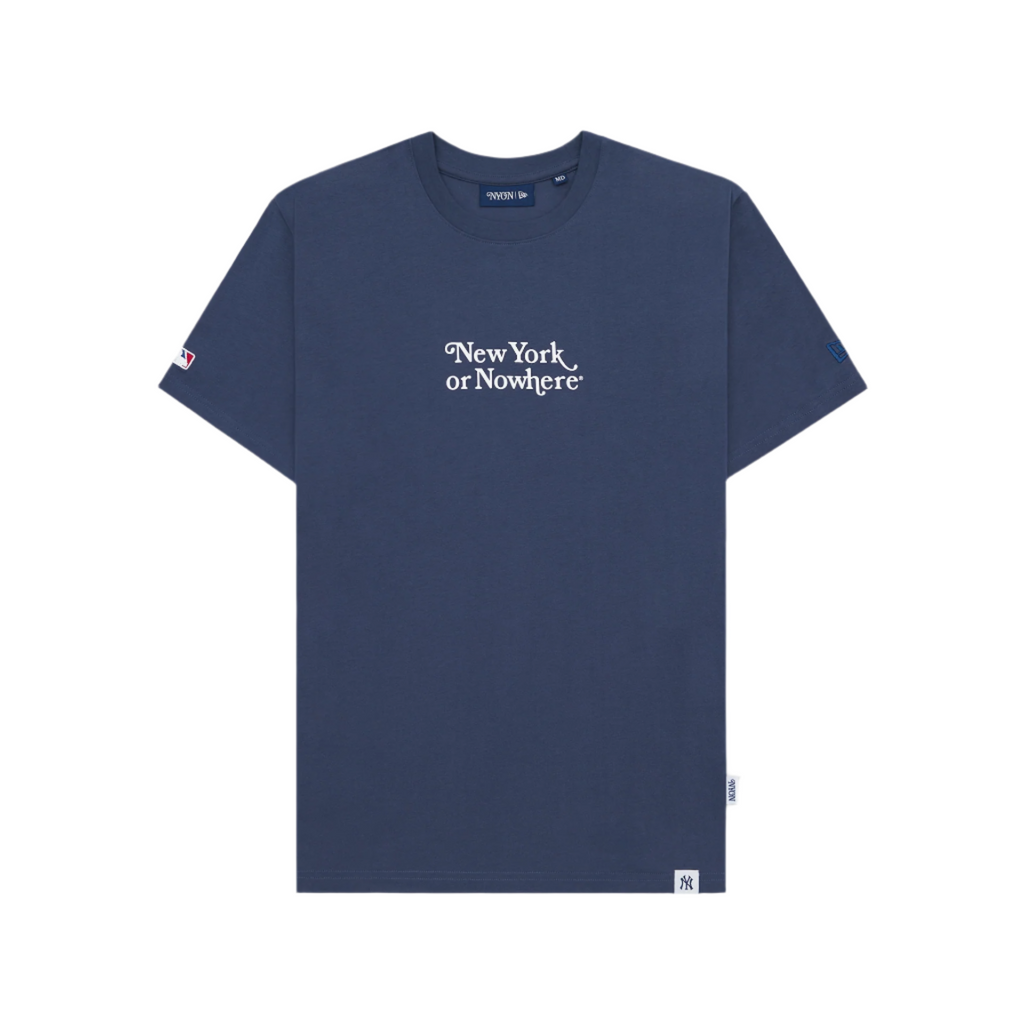 New York or Nowhere x New York Yankees Navy Motto Short-Sleeve T-Shirt